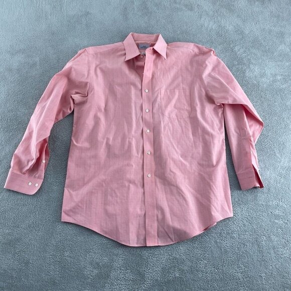 Brooks Brothers 346 Non-Iron Mens Dress Shirt  Button-Down 16.5 34/35  0265 - Picture 1 of 7